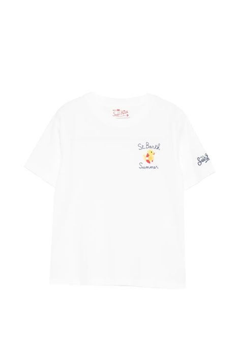 T-shirt con stampa SAINT BARTH | POT0002 PORTOFINO JR02181L DUCKY SB SUMMER 01N
